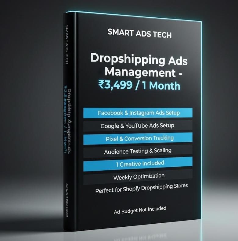 Dropshipping Ads Management – 1 Month